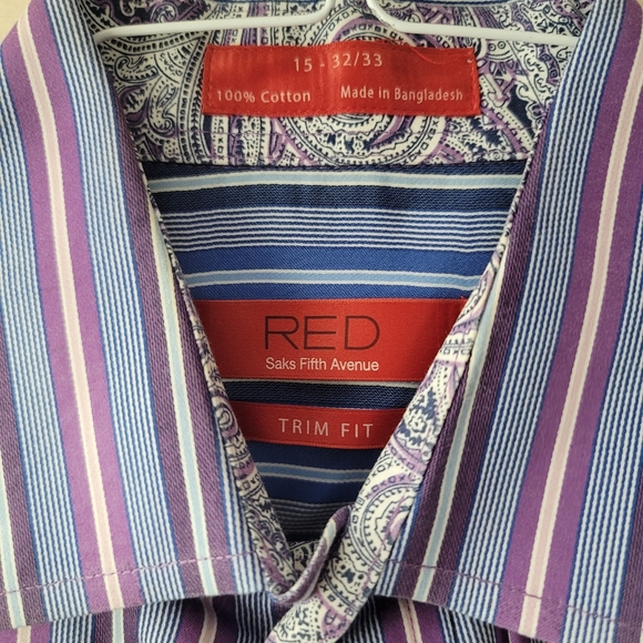 Saks Fifth Avenue Red, Trim Fit - Picture 2 of 2